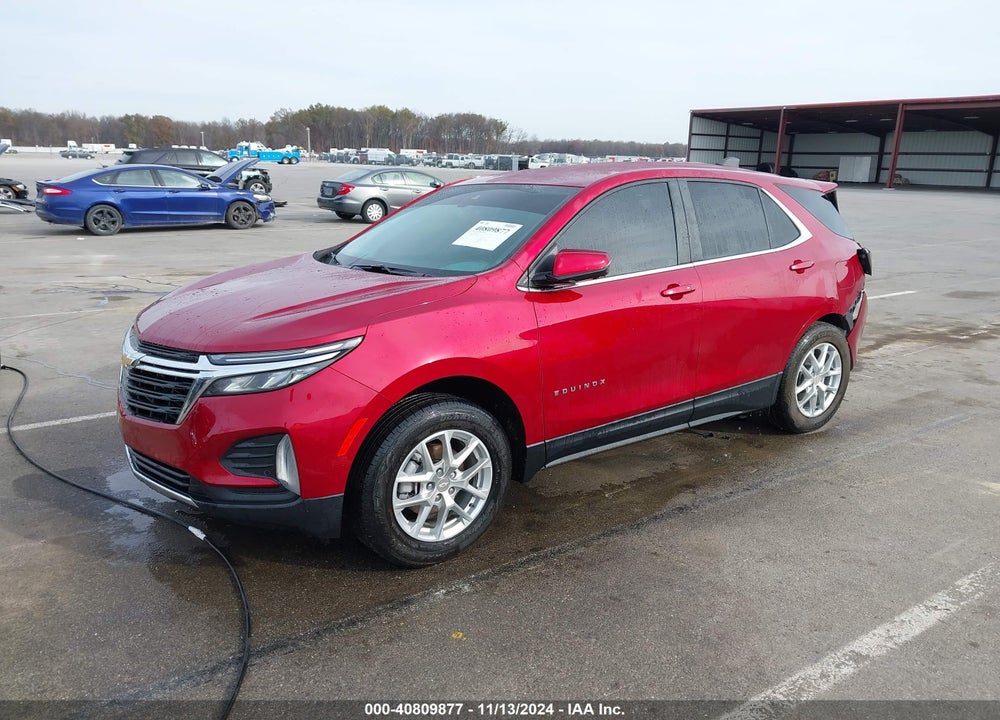 2022 CHEVROLET EQUINOX AWD LT VIN: 3GNAXUEVXNL144281