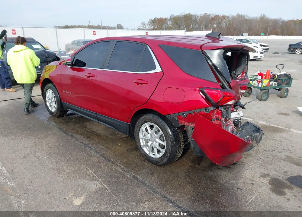 2022 CHEVROLET EQUINOX AWD LT VIN: 3GNAXUEVXNL144281