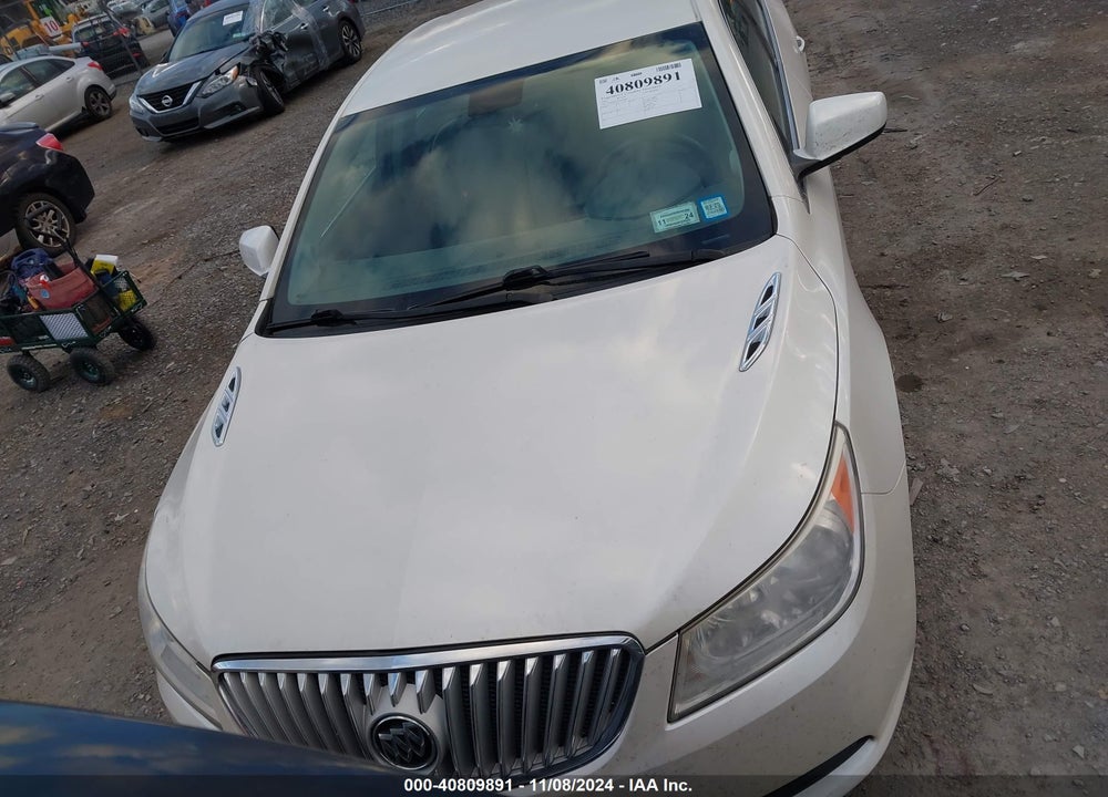 2012 BUICK LACROSSE CONVENIENCE GROUP VIN: 1G4GB5E31CF130603