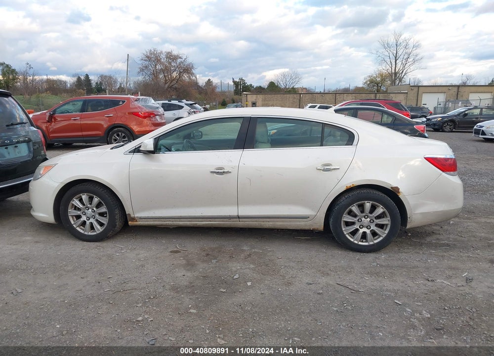2012 BUICK LACROSSE CONVENIENCE GROUP VIN: 1G4GB5E31CF130603