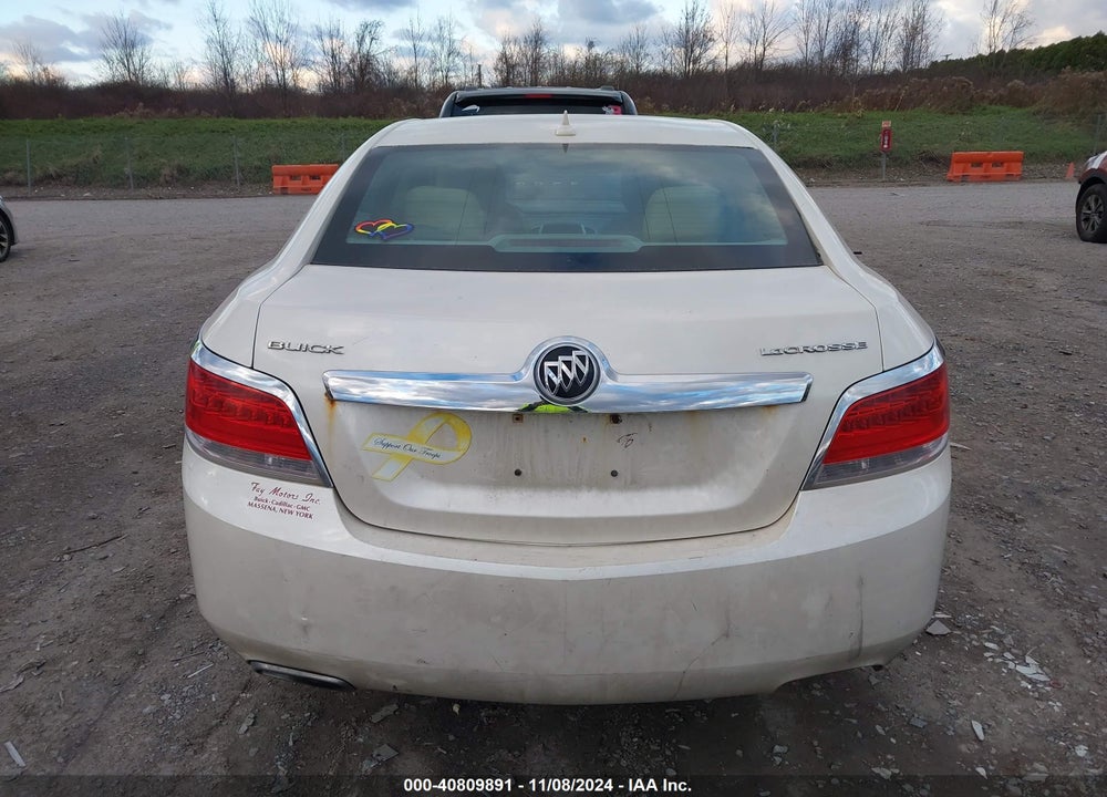 2012 BUICK LACROSSE CONVENIENCE GROUP VIN: 1G4GB5E31CF130603