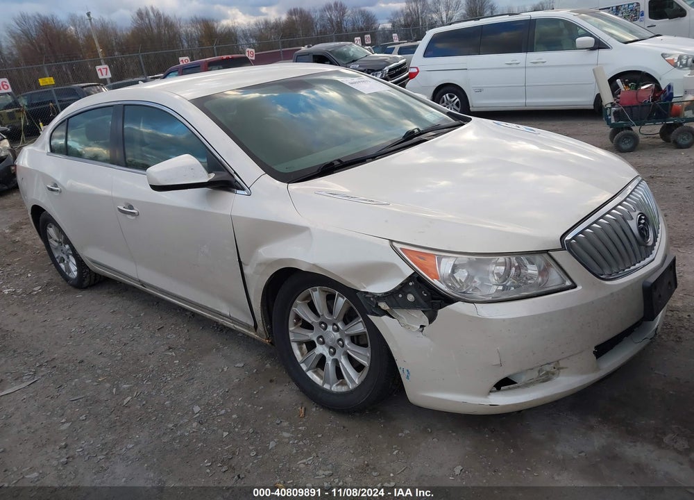 2012 BUICK LACROSSE CONVENIENCE GROUP VIN: 1G4GB5E31CF130603
