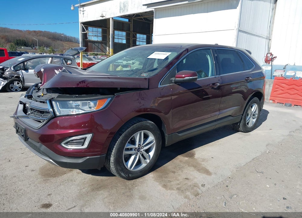 2017 FORD EDGE SEL VIN: 2FMPK4J89HBB67581