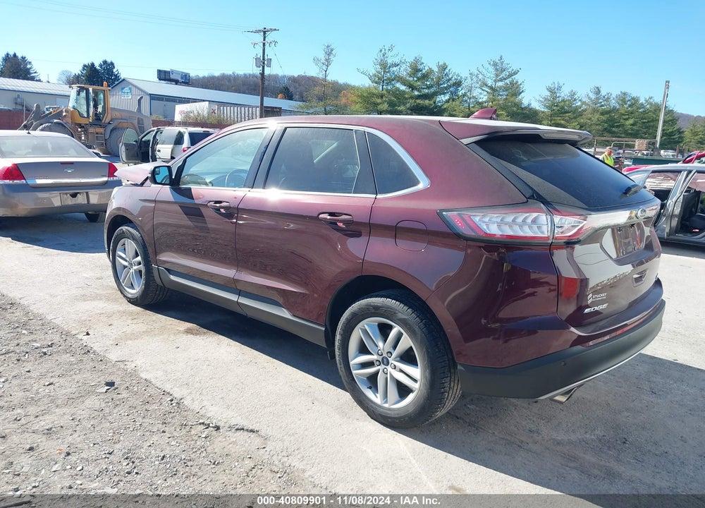 2017 FORD EDGE SEL VIN: 2FMPK4J89HBB67581
