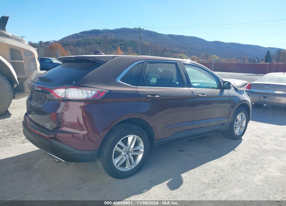 2017 FORD EDGE SEL VIN: 2FMPK4J89HBB67581
