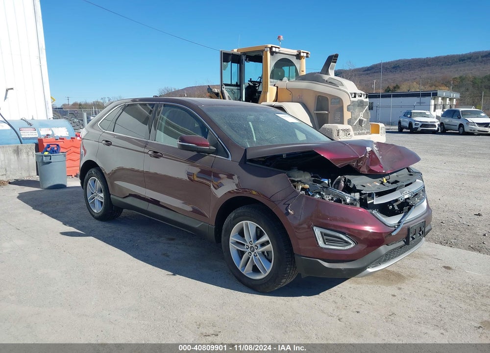2017 FORD EDGE SEL VIN: 2FMPK4J89HBB67581