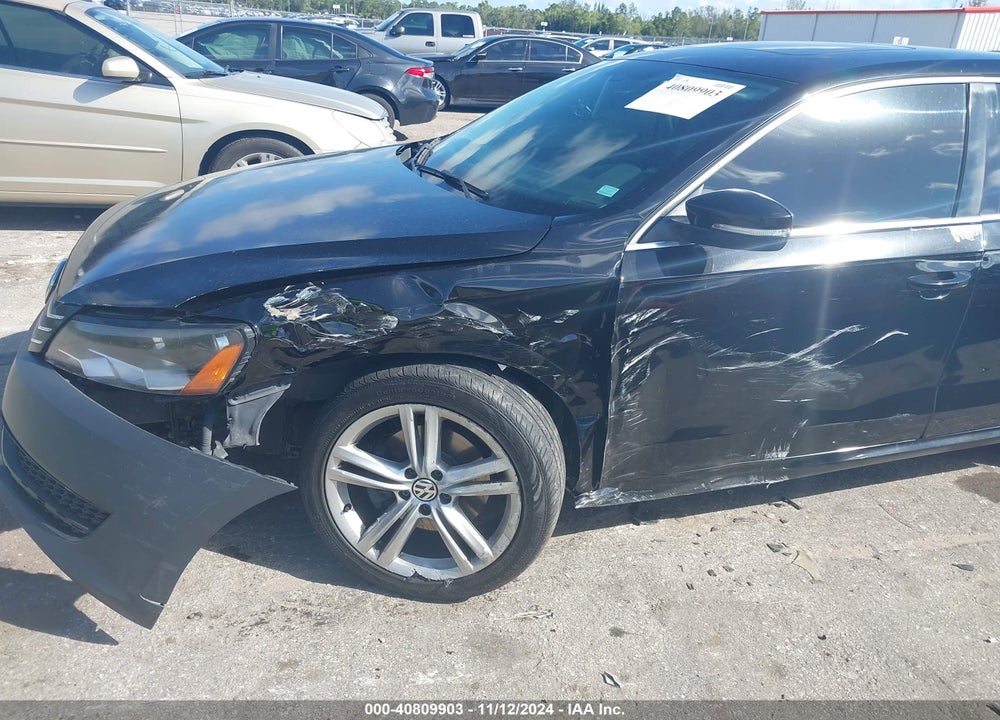 2014 VOLKSWAGEN PASSAT VIN: 1VWBN7A3XEC114991