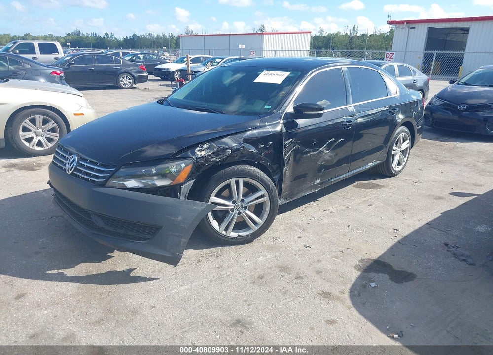 2014 VOLKSWAGEN PASSAT VIN: 1VWBN7A3XEC114991