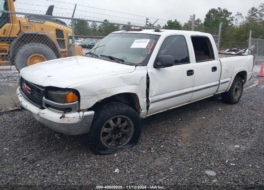 2001 GMC SIERRA 1500HD SLE VIN: 1GTGK13U81F189525