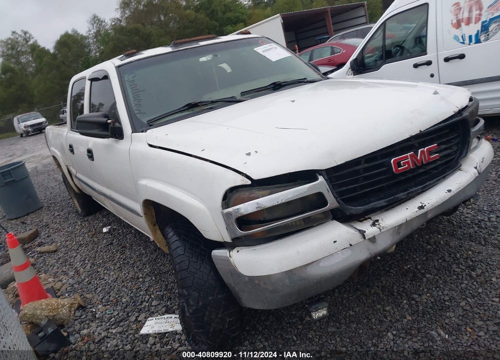 2001 GMC SIERRA 1500HD SLE VIN: 1GTGK13U81F189525
