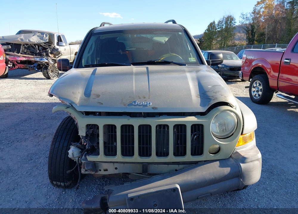 2007 JEEP LIBERTY SPORT VIN: 1J4GL48K47W532341