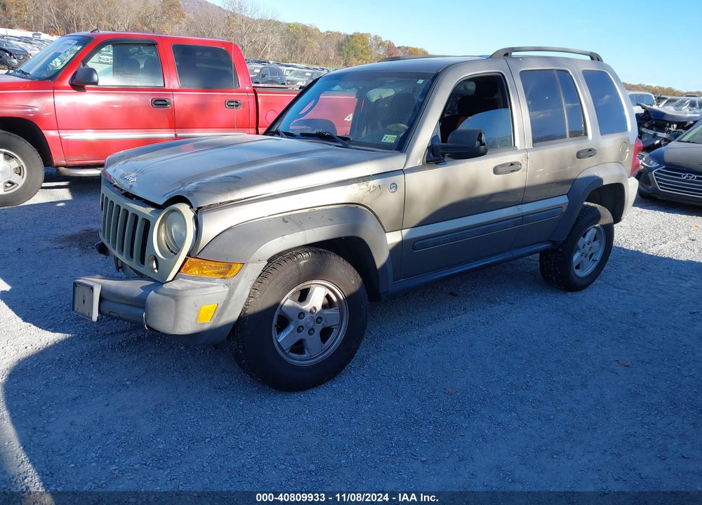 2007 JEEP LIBERTY SPORT VIN: 1J4GL48K47W532341