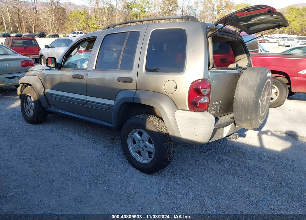 2007 JEEP LIBERTY SPORT VIN: 1J4GL48K47W532341