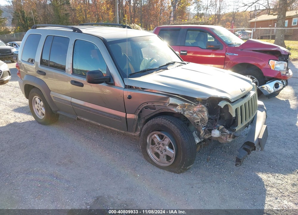2007 JEEP LIBERTY SPORT VIN: 1J4GL48K47W532341