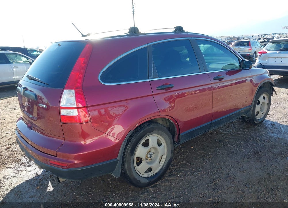 2011 HONDA CR-V LX VIN: 5J6RE4H37BL121750