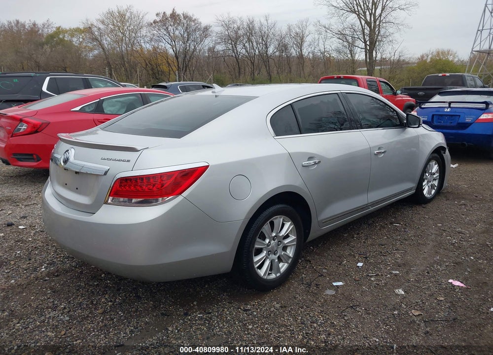 2012 BUICK LACROSSE LEATHER GROUP VIN: 1G4GC5ER2CF191542