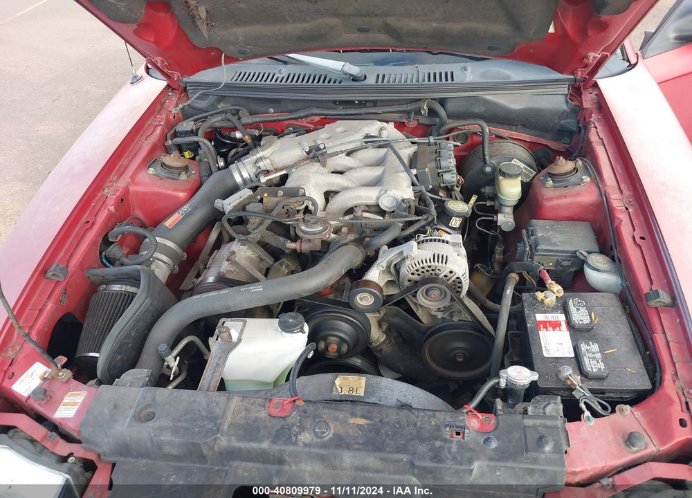 2000 FORD MUSTANG VIN: 1FAFP4040YF106690