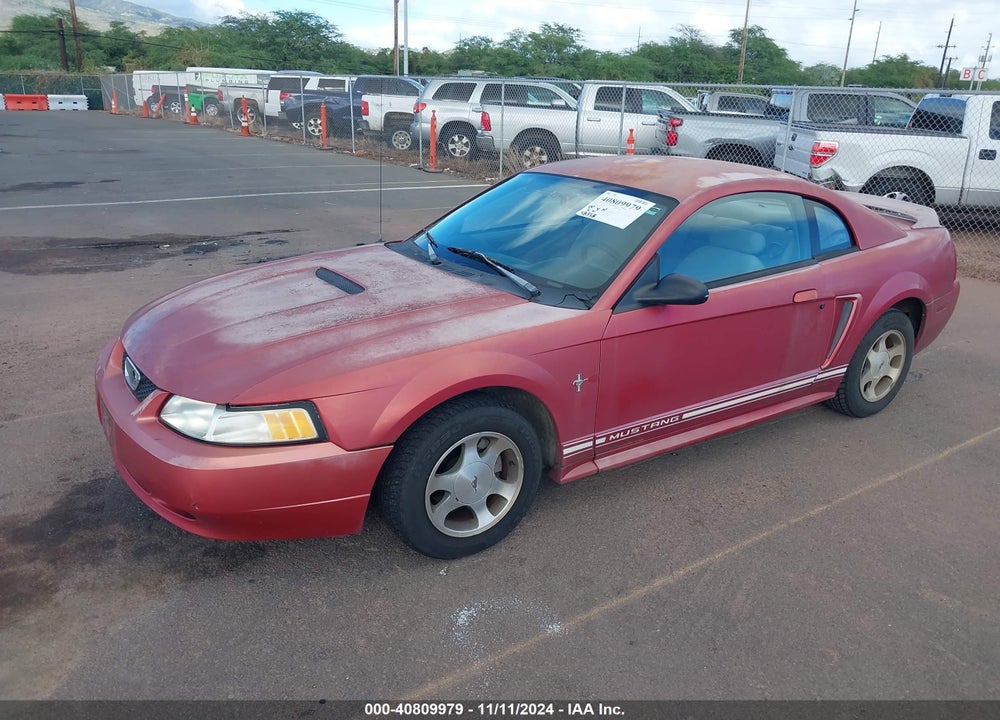 2000 FORD MUSTANG VIN: 1FAFP4040YF106690