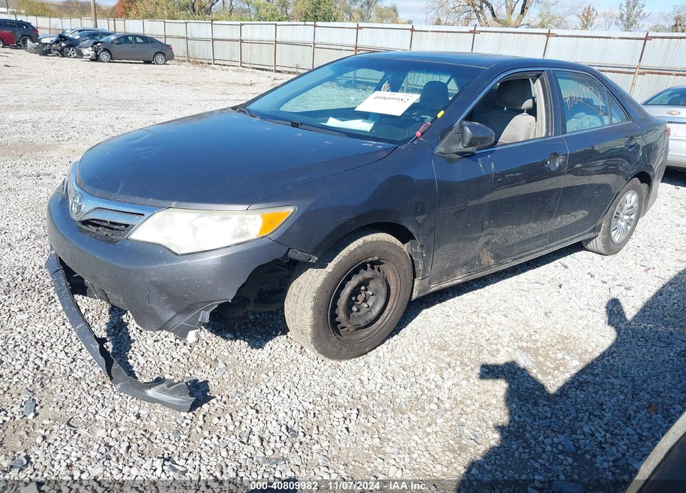 2012 TOYOTA CAMRY LE VIN: 4T4BF1FK3CR185620