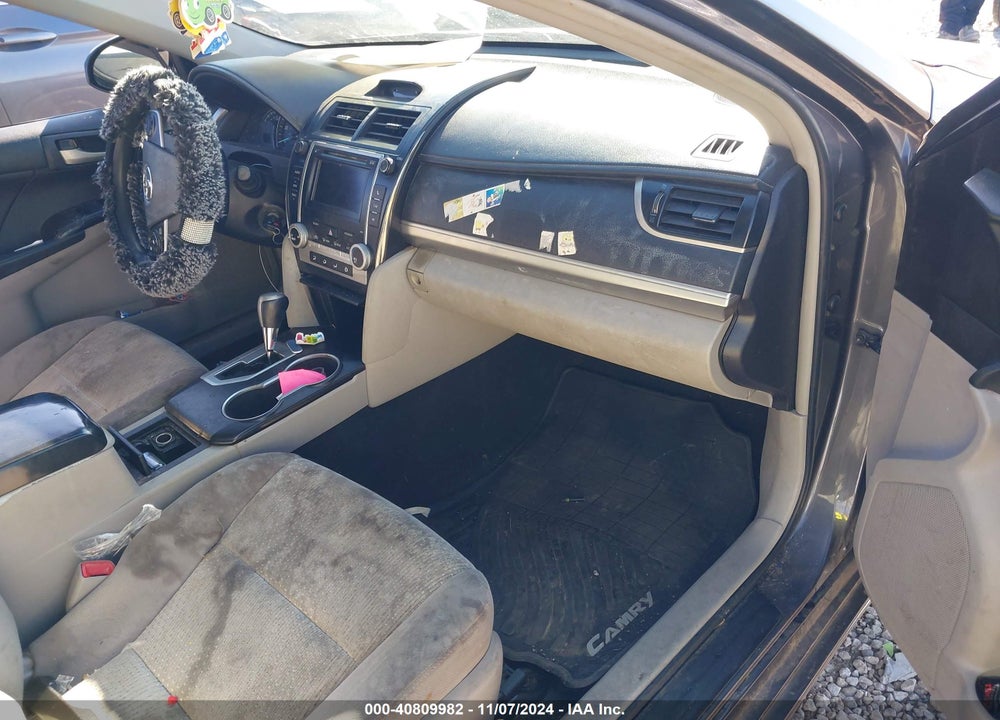 2012 TOYOTA CAMRY LE VIN: 4T4BF1FK3CR185620