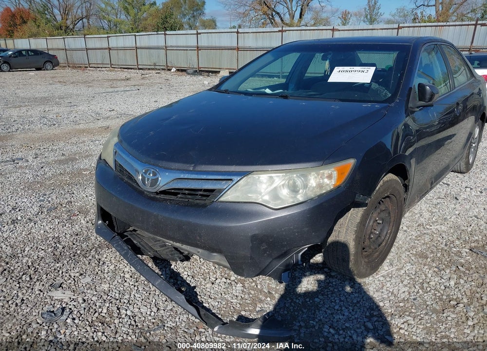 2012 TOYOTA CAMRY LE VIN: 4T4BF1FK3CR185620