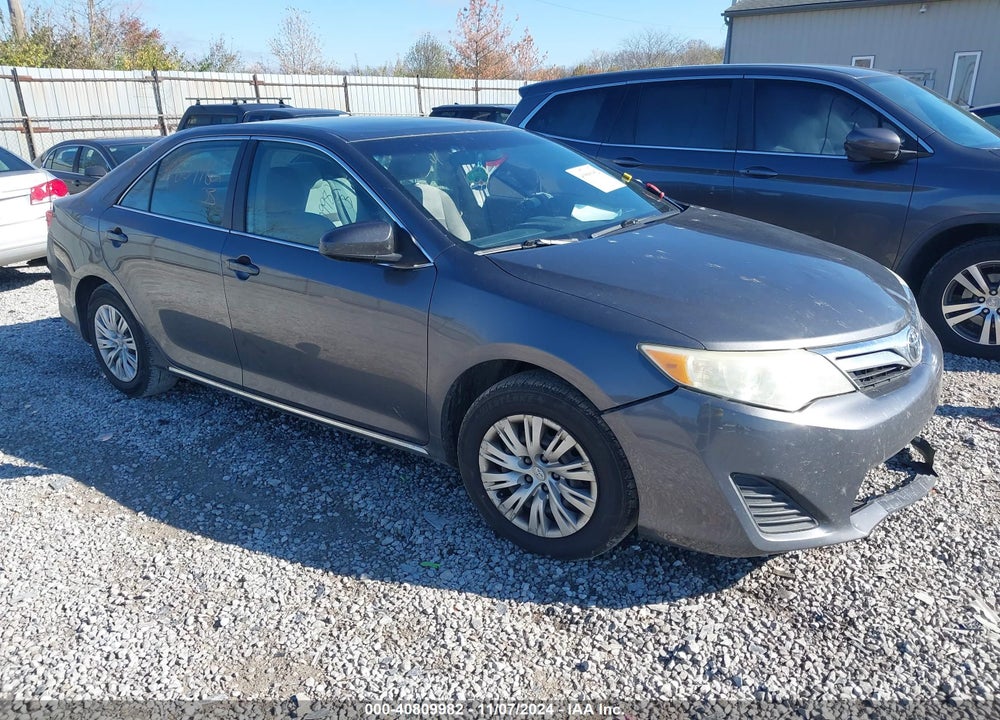 2012 TOYOTA CAMRY LE VIN: 4T4BF1FK3CR185620