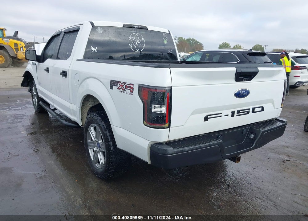 2018 FORD F-150 XL VIN: 1FTEW1EB0JKD12572