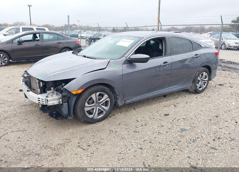 2016 HONDA CIVIC LX VIN: 19XFC2F5XGE087939