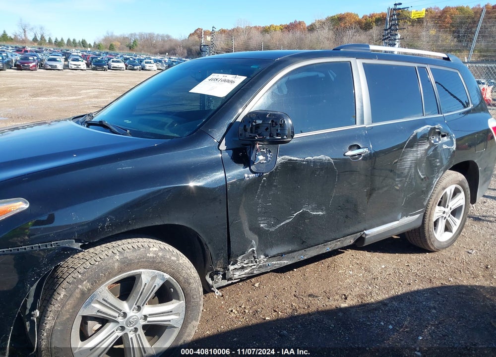2013 TOYOTA HIGHLANDER LIMITED V6 VIN: 5TDDK3EHXDS255334