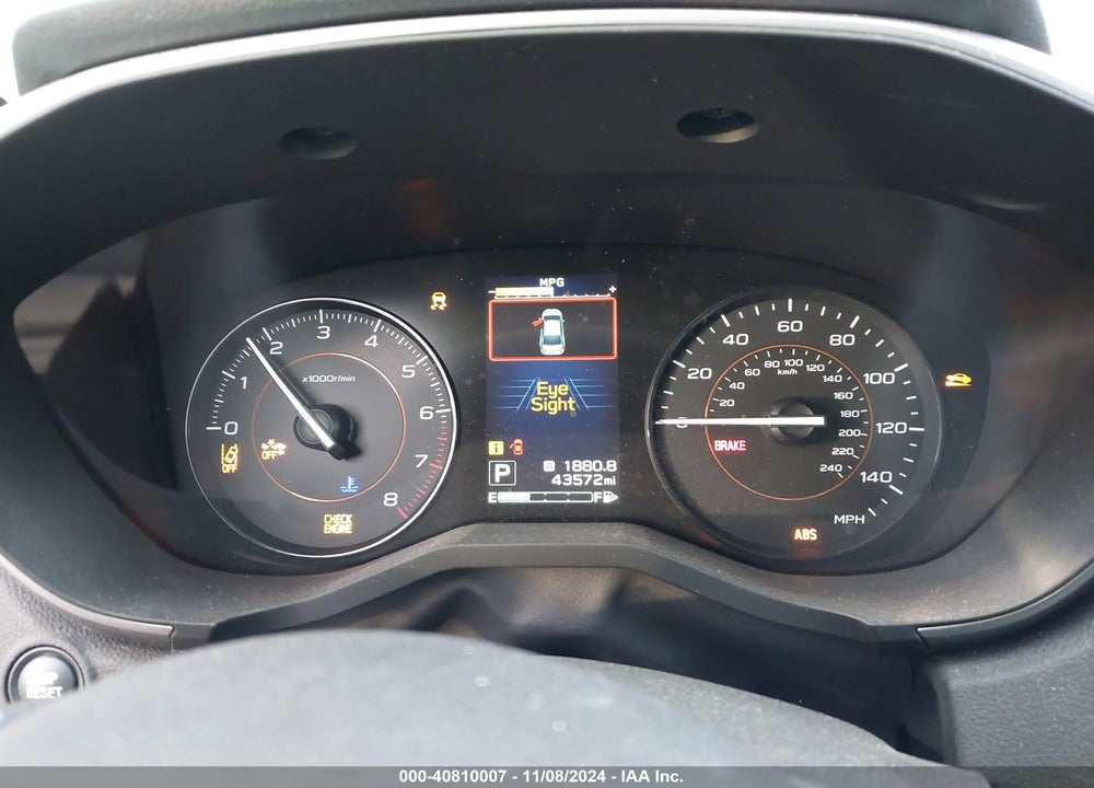2019 SUBARU CROSSTREK 2.0I PREMIUM VIN: JF2GTAEC8K8350495