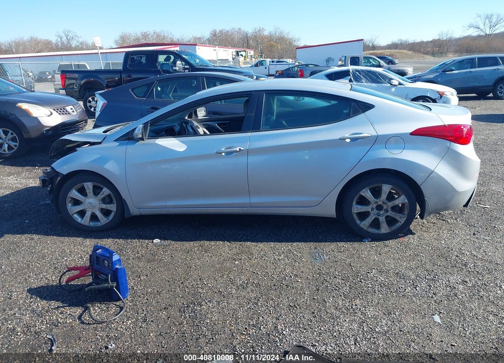 2012 HYUNDAI ELANTRA LIMITED VIN: 5NPDH4AE1CH113801