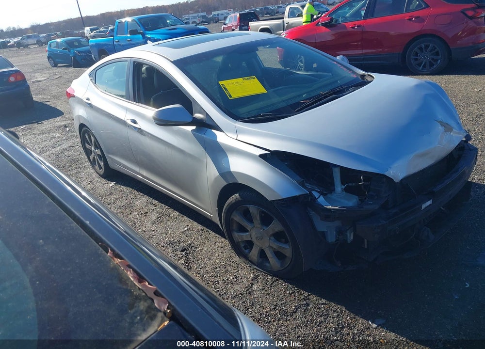 2012 HYUNDAI ELANTRA LIMITED VIN: 5NPDH4AE1CH113801