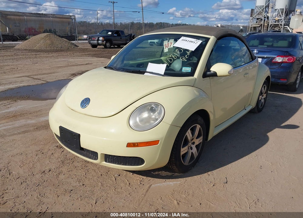 2006 VOLKSWAGEN NEW BEETLE 2.5 VIN: 3VWRG31Y26M330783