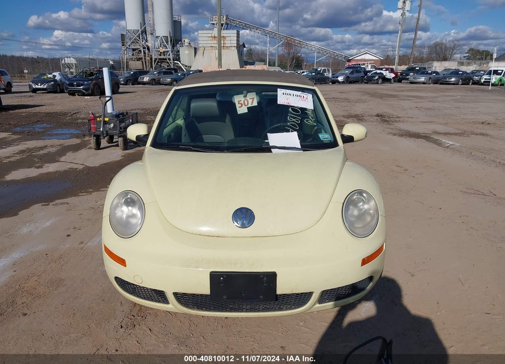 2006 VOLKSWAGEN NEW BEETLE 2.5 VIN: 3VWRG31Y26M330783