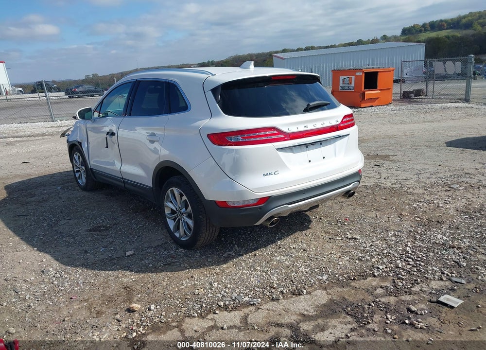 2019 LINCOLN MKC SELECT VIN: 5LMCJ2C9XKUL20723