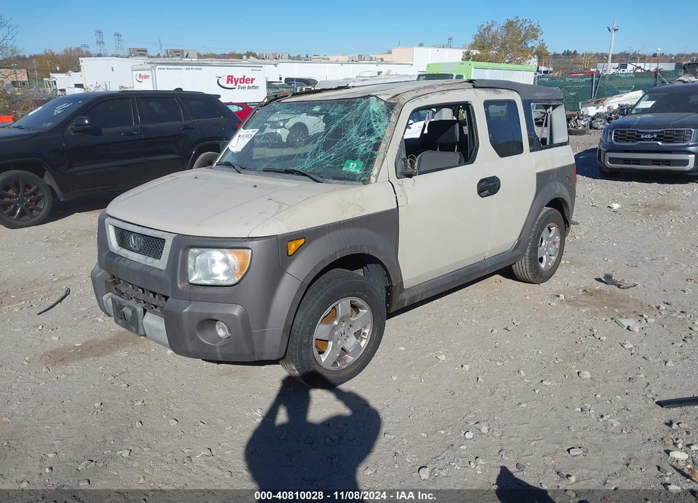 2005 HONDA ELEMENT EX VIN: 5J6YH28655L007767