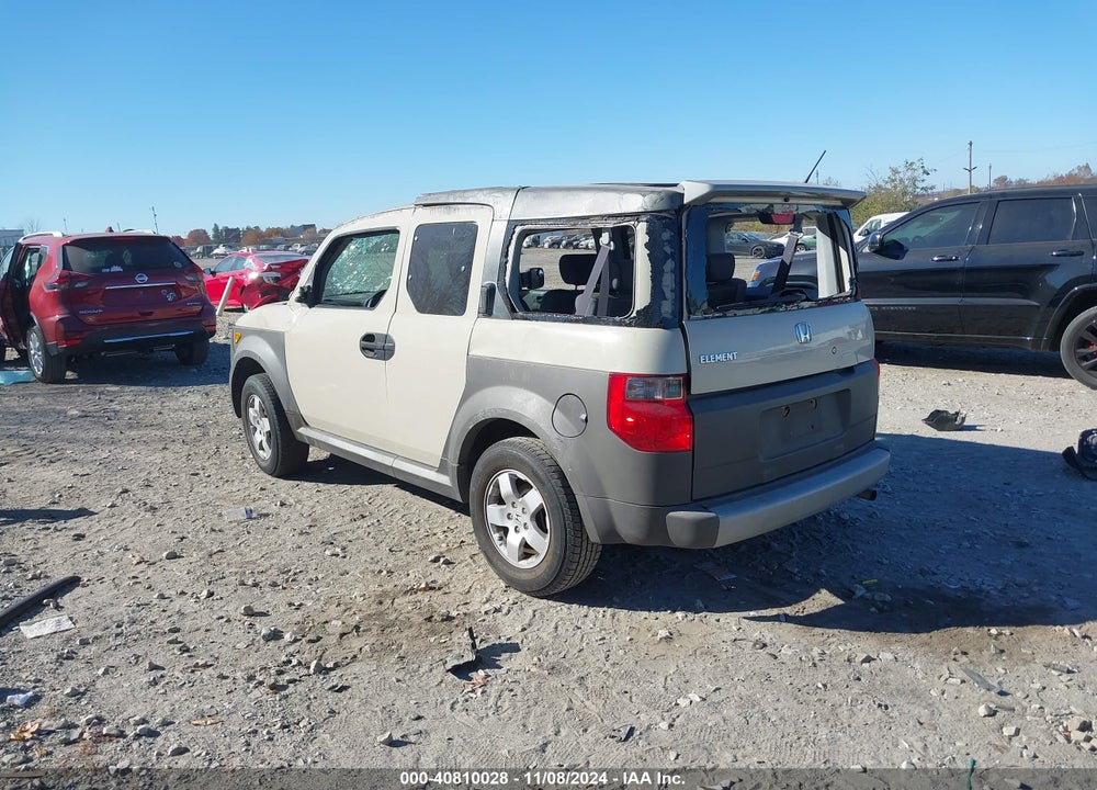 2005 HONDA ELEMENT EX VIN: 5J6YH28655L007767