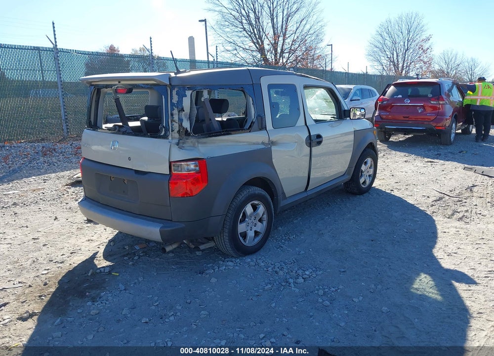 2005 HONDA ELEMENT EX VIN: 5J6YH28655L007767