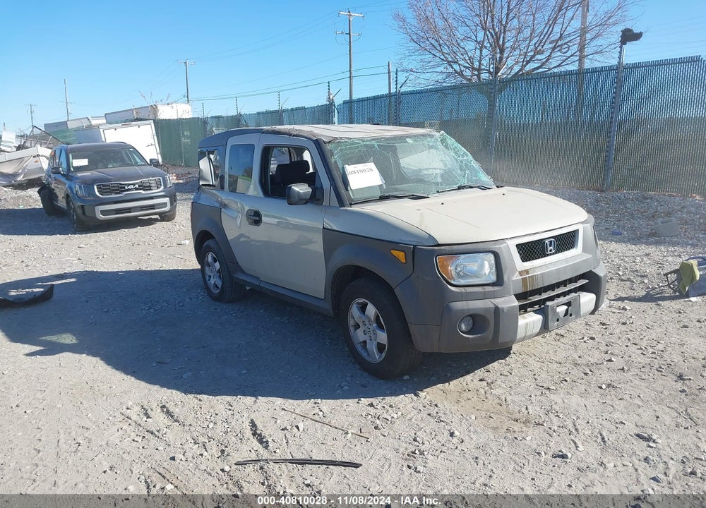2005 HONDA ELEMENT EX VIN: 5J6YH28655L007767