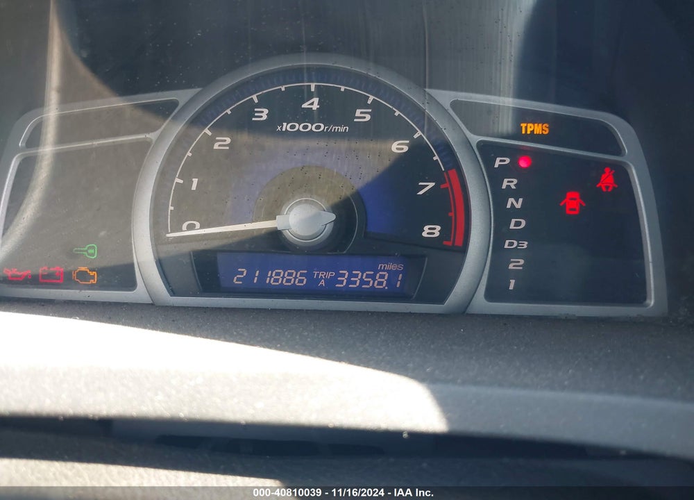 2008 HONDA CIVIC LX VIN: 2HGFG12698H543675
