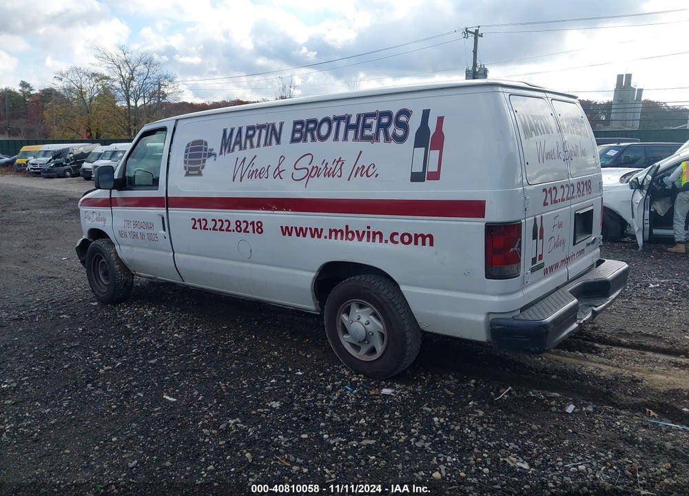 2009 FORD E-150 COMMERCIAL/RECREATIONAL VIN: 1FTNE14W99DA13928