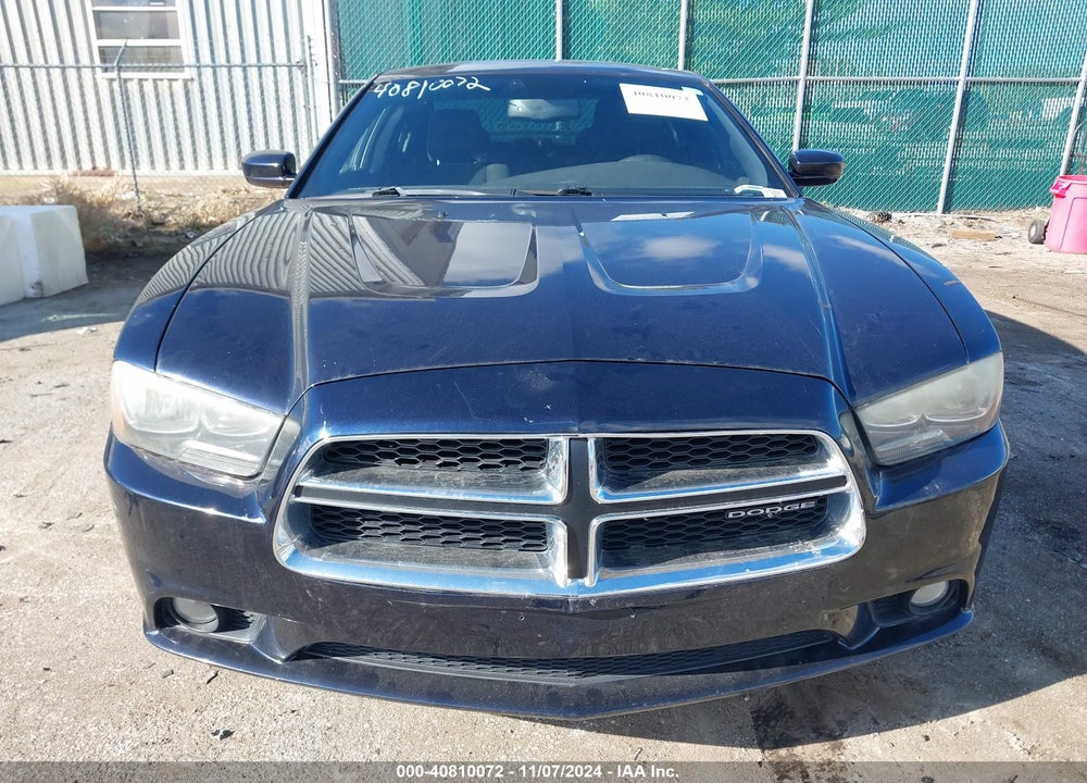 2012 DODGE CHARGER SXT VIN: 2C3CDXHGXCH191085