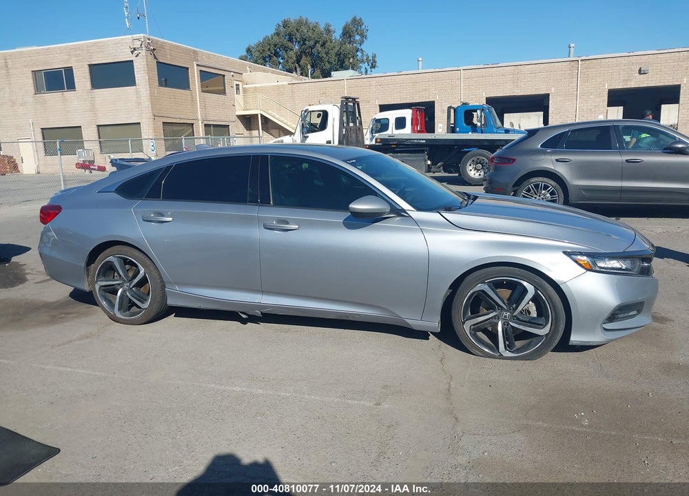 2018 HONDA ACCORD SPORT VIN: 1HGCV1F30JA197934