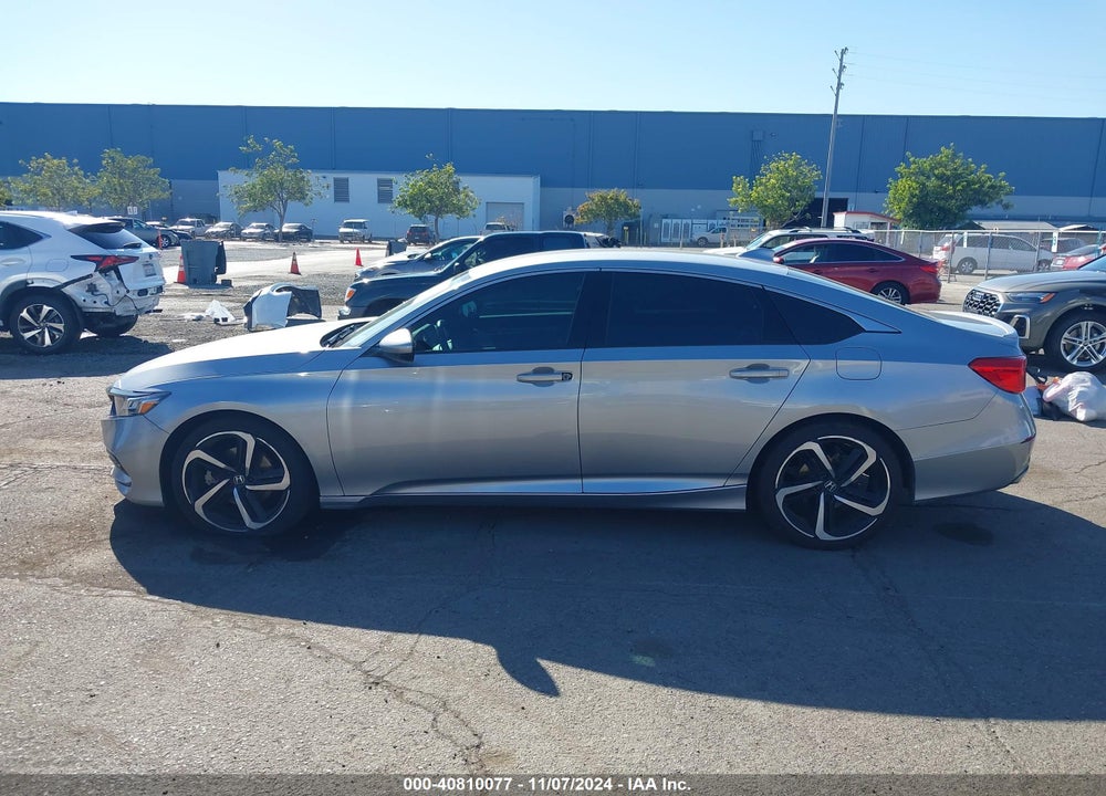 2018 HONDA ACCORD SPORT VIN: 1HGCV1F30JA197934