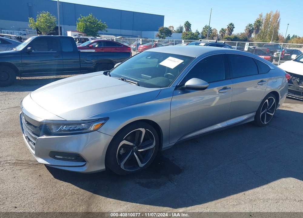 2018 HONDA ACCORD SPORT VIN: 1HGCV1F30JA197934