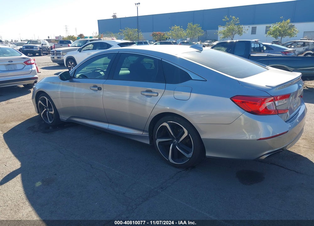 2018 HONDA ACCORD SPORT VIN: 1HGCV1F30JA197934