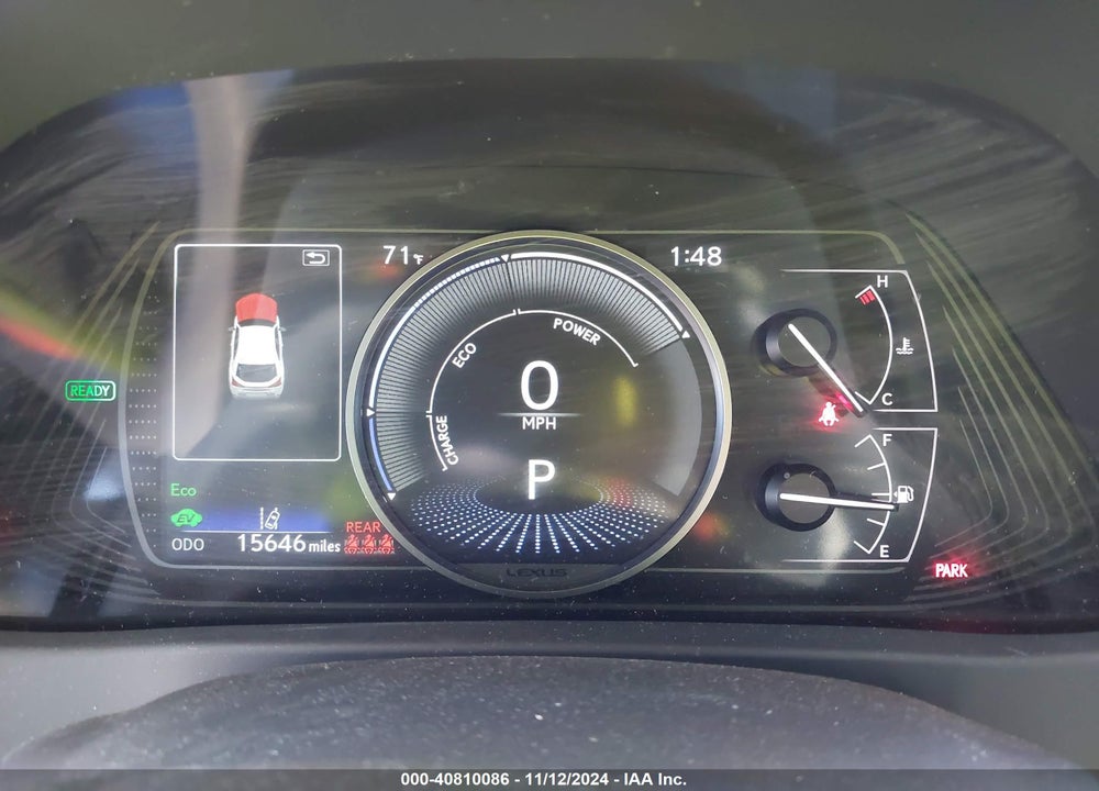2024 LEXUS UX 250H VIN: JTHX6JBH7R2176047