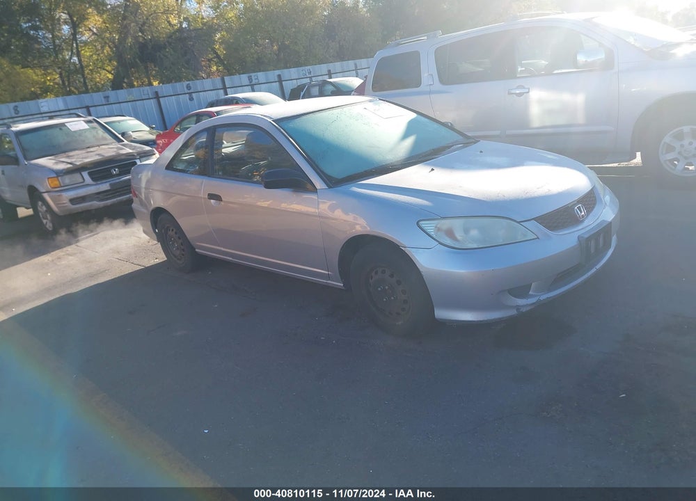 2005 HONDA CIVIC VP VIN: 1HGEM22175L046685