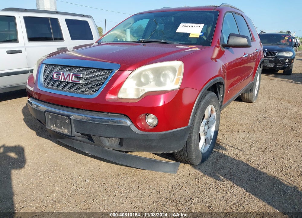 2009 GMC ACADIA SLE-1 VIN: 1GKER13D99J102621