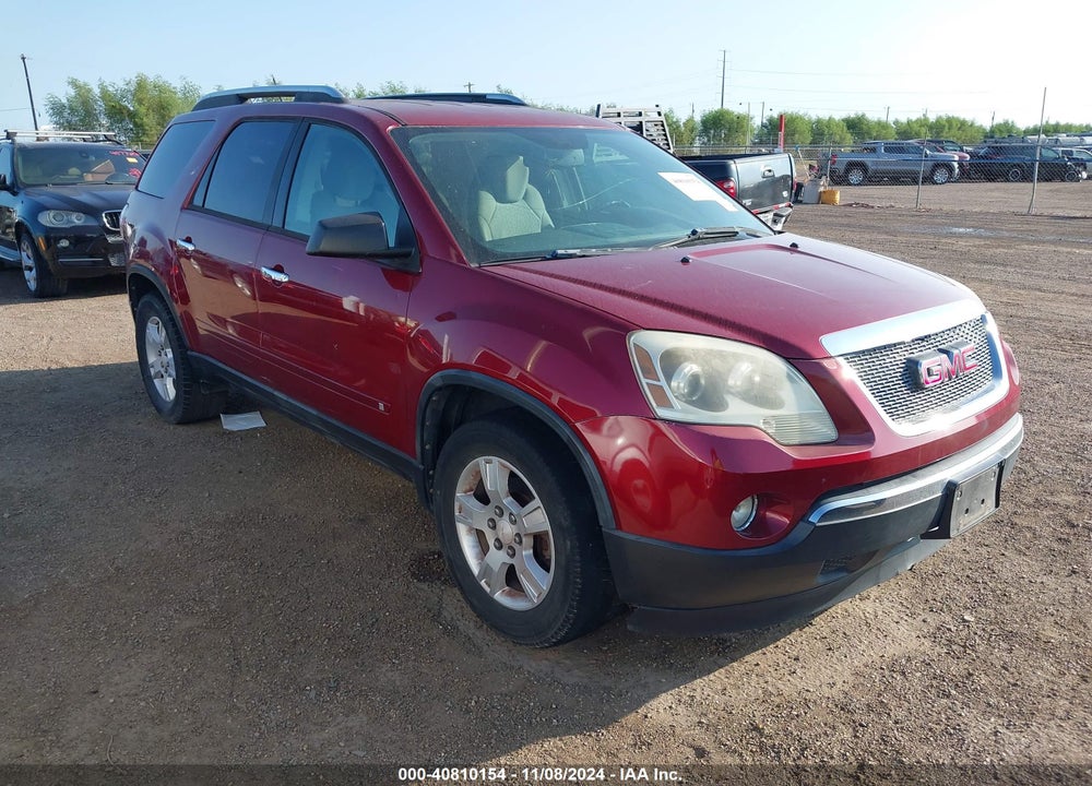 2009 GMC ACADIA SLE-1 VIN: 1GKER13D99J102621